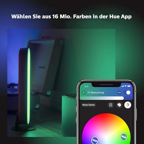 Philips Hue White and Color Ambiance Play Lightbar Doppelpack - 12
